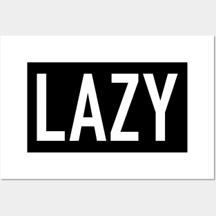 Lazy Posters and Art